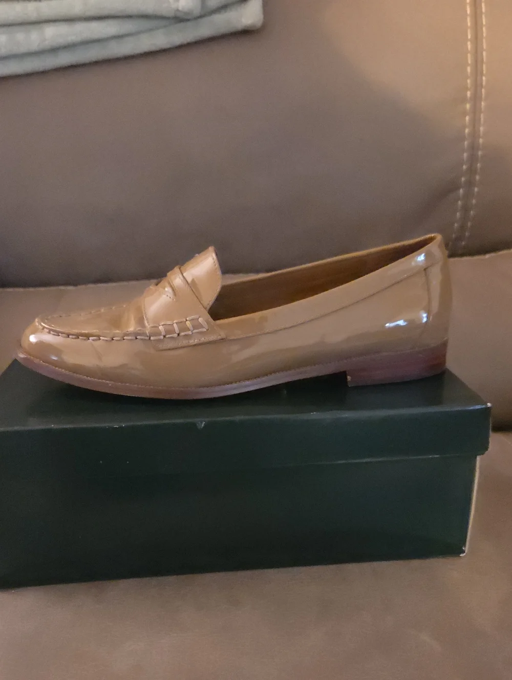 Lauren Ralph Lauren patent leather
